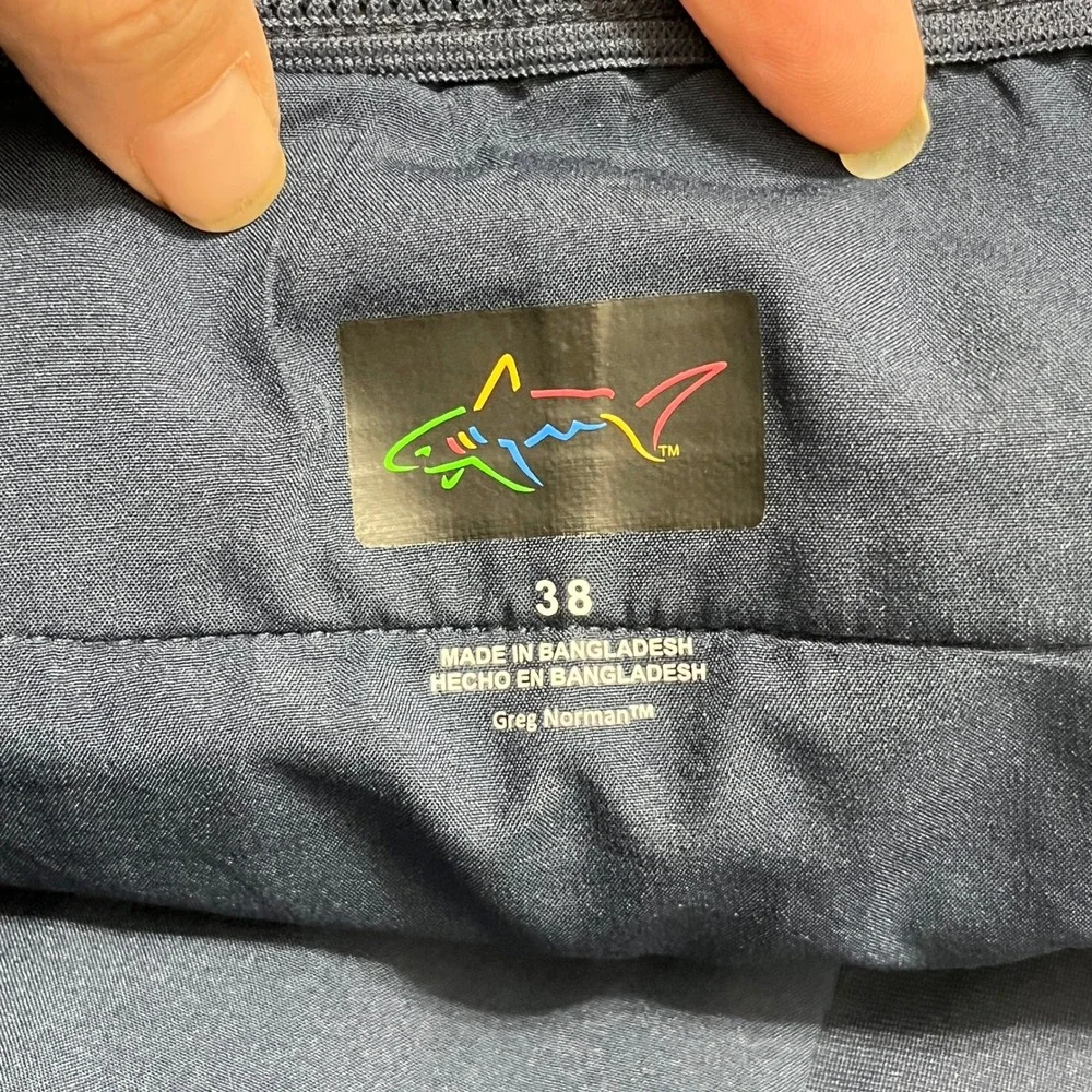 Greg‎ Norman ML75 Microlux Stretch Golf Shorts 38 Mens Performance Lightweight